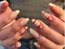 シェリーラメール 原宿店(cherie la mer)/チェックネイル