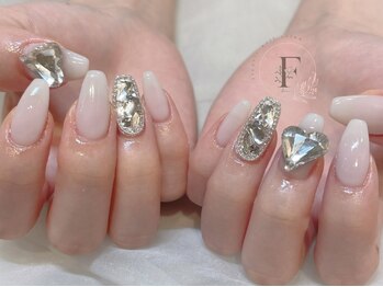 フルゥ エビス(fl EBISU.)の写真/*持ち込み*◎90分つけ放題¥9980*圧倒的豊富なカラー＆パーツをご用意◎話題の韓国ネイル＆ワンホンネイルも