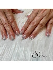 きらきらネイル¥8500