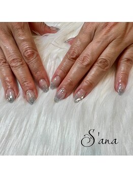 サナ 久が原 千鳥町(S’ana)/きらきらネイル¥8500