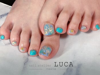 ネイルアトリエルカ(nail atelier LUCA)/M-838 大人可愛いバブルネイル