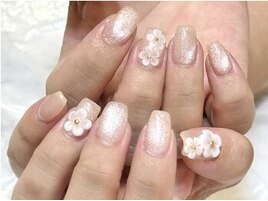 3Dフラワーネイル