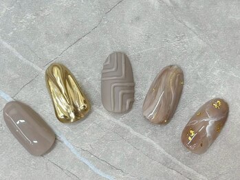 トゥデイズ ネイルズ 大宮(todays nails)/シンプルデザイン 大宮東口