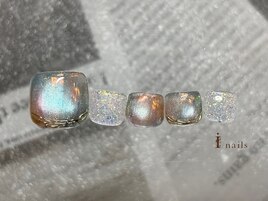 マグネットミラーフットネイル