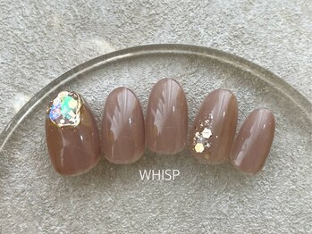 ウィスプ(WHISP)/秋色ホログラム/パラジェル込み