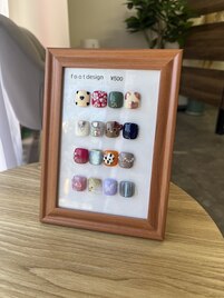 フット１本デザインアート