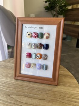 キャンアイドレッシー 静岡駅南口店(Can I Dressy)/フット１本デザインアート