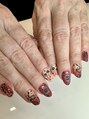 サラサネイルズ 代官山 恵比寿(sarasanails) 海外系手書きアート!!ご希望の方はArt150をお選びください