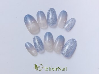 エリクサーネイル 西武新宿(Elixir Nail)/定額a &nbsp;シンプル/クーポン使用