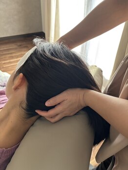 Yurari｜DryHeadCare & Aromaの写真/【首肩までほぐす本格ヘッドスパ】頭のツボとリンパを刺激◇元理学療法士による睡眠改善×自律神経ケア
