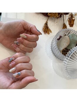 ネイルアンドアイラッシュ アヴィ(Nail and Eyelash A'vi)/春ネイル