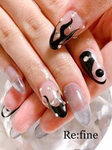 リファイン(Re:fine)/スカルプ4本アートつけ放題