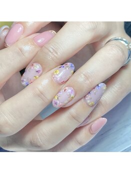 トイロ(toiro)/押し花ネイル
