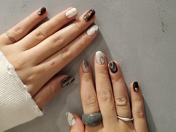 ケー フレーバー ネイル(K flavor nail)/デザインやり放題120分　¥9980