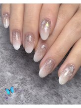 モルフォ 千駄ヶ谷(Morpho)/ベビーブーマー風ネイル