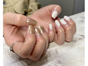 ビーネイル ヘルシー(Be NaiL healthy)/バイカラーネイル