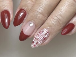 パラジェル☆ツイードネイル