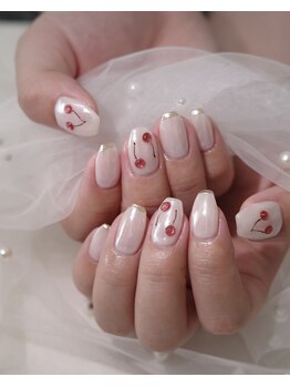 ヴィヴィア(VIVIA)/さくらんぼネイル