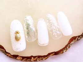 パイナップルネイル¥6980