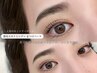 【 再来 】 選べるまつげパーマ(上)×眉毛スタイリング