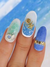 カラーズ 浜松店(colors)/海グラデ×ラグーン(*^^*)