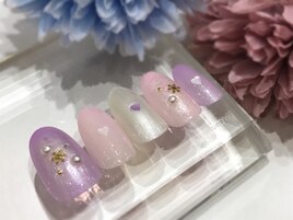 冬のふわふわ愛されチーク