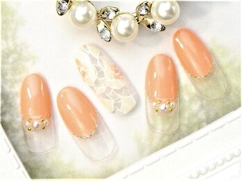 ネイルズガッシュ 大森駅前店(NAILs GUSH)/*レースフラワー*