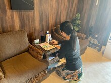 アジアンリラクゼーション ヴィラ 新所沢店(asian relaxation villa)の雰囲気（コロナウイルスの対策の為、定期的に店内の消毒や換気をしてます）