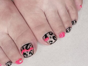 ミリ ミリ(mili mili)/フット レオパード