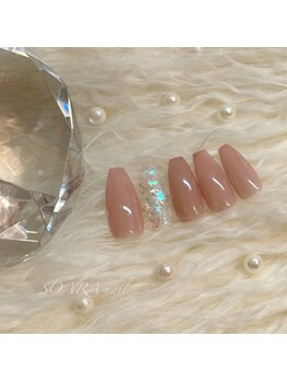 ソアラ アイラッシュアンドネイル(SOARA Eyelashes&Nail)/【nail】シェルネイル
