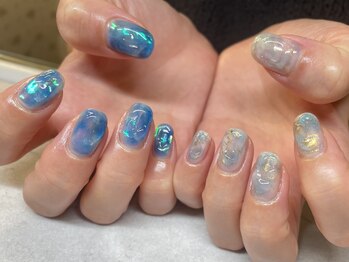 ナンバーネイル 大分中央町店(N° nail)/Instagram@nao.nail08