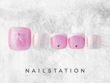 ネイルステーション ルミネ町田店(NAIL STATION)/キラキラネイル／パラジェル