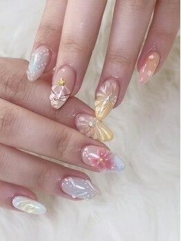 AME NAIL STUDIO小山店の写真/【自店オフ無料！】韓国ネイル＆大人気マグネットカラーも豊富♪美フォルム・ツヤ・持ちの良さに定評あり◎