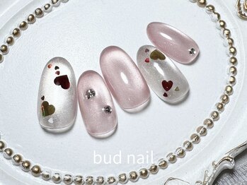 バドゥネイル(bud nail)/バレンタインデザイン♪11000