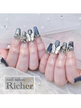 エスフィーネイルサロン リシェル(Esfy nailsalon Richer)/マグネットネイル