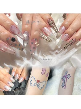 アピュ(APUU)の写真/【持ち込み歓迎！アートやり放題】完全個室プライベートサロン♪パーソナルカラーで色調合！指先が綺麗に★