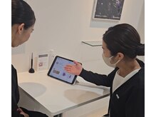 ポーラ ザ ビューティ 戸塚駅前店(POLA THE BEAUTY)の雰囲気(無料の肌診断でお肌の状態を確認し、最適なマスクを選びます)