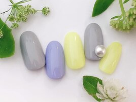 ジェルネイルDRYケア込￥9350