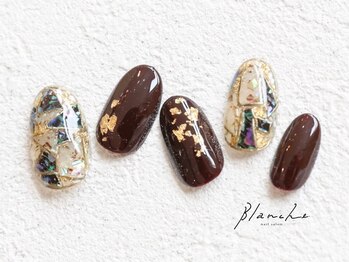 大人シェルネイル