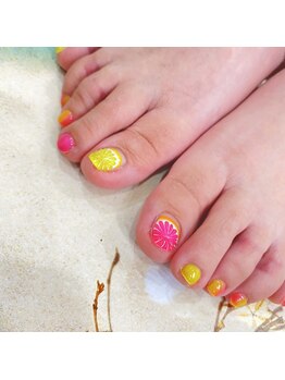 フェアリーヘア ニーナ(Fairy Hair Ni-na)/フットジェル オーダーネイル☆