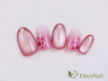 エリクサーネイル 神田(Elixir Nail)/シンプル/クーポン使用