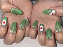 ウォル トウキョウ 渋谷(WOL TOKYO)/クリームソーダネイル♪