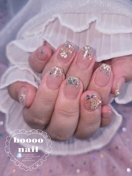 ブーネイル(boooo nail)/秋新作☆ラメグラデーション