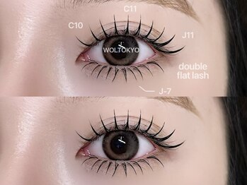 ウォルトウキョウ 渋谷(WOL TOKYO)/韓国束感ダブルフラットラッシュ