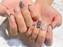 リアン(Lien)/大人ツイードネイル