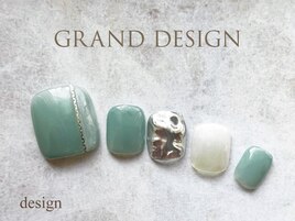 ミラーニュアンスネイル