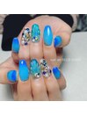 mermaid nail
