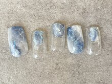 エムドットネイル 池袋(m.nail)/ブルーニュアンス