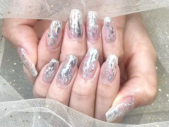 サロンサルート 本店(salon salute)/ハンド/キラキラ4900円