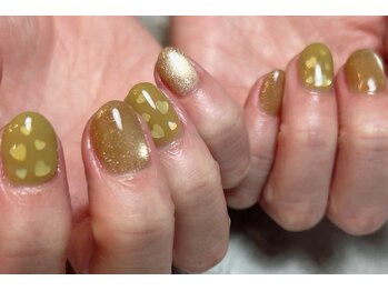 ブラウンネイル(brown nail)/定額デザイン